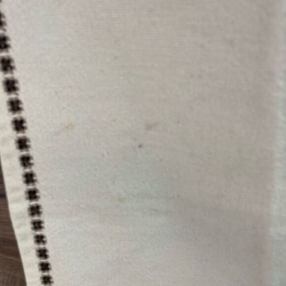 Vintage Table Linens Placemats (4) Embroidered Southwestern Vibe Cream Brown - Picture 4 of 8